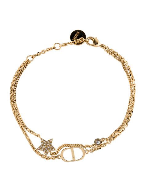 christian dior petit double bracelet.